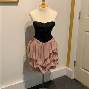 Arden b strapless cocktail dress. Sz 2